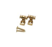 OVSAL 2 pezzi Rullo di fermo per corde per chitarra elettrica Roller String Alberi Roller String Guide per Tele Telecaster Strat Stratocaster Chitarra Elettrica Oro