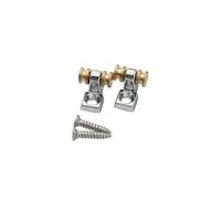 OVSAL 2 pz Roller String Fermo alberi corde Roller String Guide per Start Stratocaster Tele Telecaster Chitarra Elettrica Basso Cromato