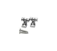 OVSAL 2 pz Roller String Fermo alberi corde Roller String Guide per Start Stratocaster Tele Telecaster Chitarra Elettrica Basso Cromato
