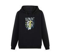 ovsn Kangaroo Pocket Hoodie Blink 182 Mixed Up Rock Long Sleeve SweatshirtsM