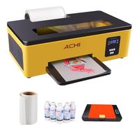 Ovsuqu Macchina per stampare DTF A4 L800, pacchetti di stampante DTF, macchina per stampare T-shirt A4 con forno, inchiostro 5 * 250ML, 100M DTF Fim diretta al trasferimento di calore della pellicola