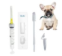 Ovulazione Strip di prova per cani - kit canino in gravidanza precoce, carte di progressamento accurate Provazioni di gravidanza cucciolo | Kit di ovulazione per cani per l'allevamento e il rilevament