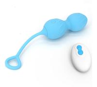 Ovulo Vibrante Armony Blossoms Telecomando 10 Vibrazioni Blu