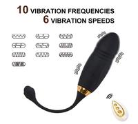 Ovulo Vibrante Aura magic 10 Modalità Vagina Clitoride Ricaricabile