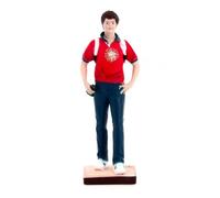 OVUNQUE PROTEGGIMI Statua Beato Carlo Acutis, Statua in Polvere di Marmo, Statua Carlo Acutis Dipinta a mano con Colori Acrilici, Made in Italy (15 cm)