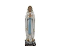 OVUNQUE PROTEGGIMI Statua Madonna di Lourdes cm 40, in resina, per Interni ed Esterni, Statuetta della Madonnina di Lourdes 40 cm, Realizzata e Dipinta in Italia. Our Lady of Lourdes resin statue.