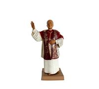 OVUNQUE PROTEGGIMI Statua Papa Leone XIV in pvc, 18 cm, Robert Francis Prevost, 7.09'' Statue of Pope Leo