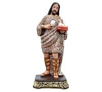 OVUNQUE PROTEGGIMI Statua San Giovanni Battista cm. 40 in resina