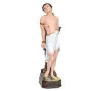 OVUNQUE PROTEGGIMI Statua San Sebastiano cm. 40 in Resina