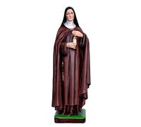 OVUNQUE PROTEGGIMI Statua Santa Chiara cm. 40 in Resina