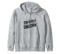 Ovviamente Un Unicorno Divertente per Gli Amanti degli unicorni Felpa con Cappuccio