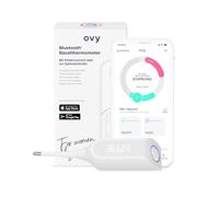 Ovy Termometro Bluetooth basalto con app Ovy certificata UE per la prevenzione senza ormoni e per i bambini