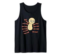 OW OW OW OW T-Shirt Divertente Dolore Corporeo Lavoro Canotta