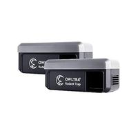 OW7 In/Outdoor Elettrico Rodent Scala, Istantaneo Kill Mouse & Ratto Zapper con custodia impermeabile, allarme suono e luce, batterie o alimentazione USB, classe impermeabile IPX4, nero