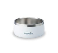 Owala Ciotola per animali domestici - Acciaio inossidabile - 24 oz. - Bianco (Shy Marshmallow)