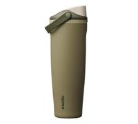 Owala FreeSip Sway Borraccia isolata in acciaio inox a 2 vie, con cannuccia integrata e manico secchio, adatta per viaggi, scuola e sport, 40 once, senza BPA, a prova di perdite, fuoristrada