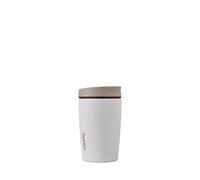 Owala SmoothSip Slider tazza da caffè termica in acciaio inox, 355 ml, bicchiere riutilizzabile per bevande fredde, tazza da viaggio per bevande calde, senza BPA, Vanilla Bean