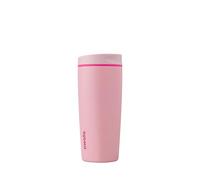 Owala SmoothSip Slider tazza da caffè termica in acciaio inox, 590 ml, bicchiere riutilizzabile per bevande fredde, tazza da viaggio per bevande calde, senza BPA, Pucker Up