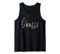 Owasso Oklahoma Design Elegante Vintage Canotta