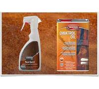 Owatrol oil lt.1 antiruggine penetrante + OWATROL RUST SPIRIT 500ml SPRAY ATTIVATORE DI RUGGINE PER DECORAZIONI