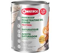 Owatrol Textrol - Saturatore per legno morbido, per esterni, incolore, 5 L
