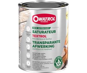 Owatrol Textrol - Saturatore per legno tenero esterno, 1 l, incolore