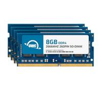 OWC 32 GB (4 x 8 GB) 2.666 MHz DDR4 PC4-21300 SO-DIMM Aggiornamento memoria a 260 pin, (OWC2666DDR4S32S), per iMac 27 pollici 2019-2020 (iMac19,1 iMac20,1 iMac20,2)