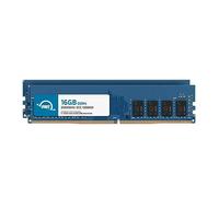 OWC 32GB (2x16GB) RAM compatibile con Synology D4EC-2666-16G, D4EU01-16G | DDR4 2666MHz PC4-21300 ECC DIMM 2Rx8 1.2V Aggiornamento di memoria per NAS, RackStation, FlashStation e NVR DVA