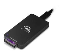 OWC Atlas FXR - Lettore di schede CFexpress Thunderbolt (USB-C) + USB 3.2 (10 Gb/s), CFexpress di tipo B, ultracompatto e universalmente compatibile per DIT, fotografi, videografi e creatori
