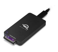 OWC Atlas FXR lettore di schede Thunderbolt 3/USB 3.2 Gen 2 [3.1 Gen 2] Nero (OWC Atlas FXR Thunderbolt and USB CFExpressB Reader)