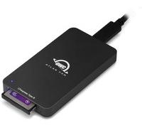 OWC Atlas FXR - Lettore di schede CFexpress Thunderbolt (USB-C) + USB 3.2 (10 Gb/s), CFexpress di tipo B, ultracompatto e universalmente compatibile per DIT, fotografi, videografi e creatori