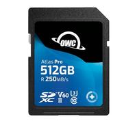 OWC Atlas Pro SDXC UHS-II V60 Media Card, scheda di memoria economica e di altissima qualità per le foto più comuni e gli usi di acquisizione video fino a 4K - 512GB