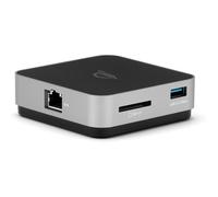 OWC DOCK DA VIAGGIO A 6 PORTE 100W - GRIGIO SPAZIALE (ETHERNET) OWCTCDK6P2SG