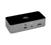 OWC Docking station Thunderbolt 5 a 11 porte, 2,5 GbE, lettore di schede SD/Micro-SD, Jack di ingresso/uscita audio, porte USB 3.2 di tipo A, alimentazione 140 W