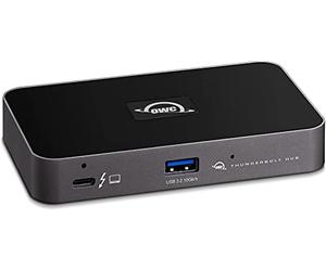 OWC Hub Thunderbolt 5 Porte 60W Ricarica - USB-C, USB 3.2 Gen 2 Tipo A, M1/M2 Mac, Mac e PC, USB4