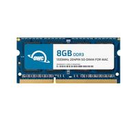 OWC Modulo di Memoria DDR3 SO-DIMM PC3-10600 CL9 da 8,0 GB 1333 MHz, (OWC1333DDR3S8GB)
