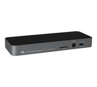 OWC OWCTB3DK14PSG Cablato Thunderbolt 3 85 W 3,5 mm Grigio MicroSD (TransFlash)