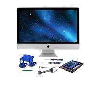 OWC Pacchetto di aggiornamento SSD per iMac 2011, Mercury Electra 1.0TB 6G SSD, AdaptaDrive 2.5" a 3.5" Drive Converter Bracket, In-line Digital Thermal Sensor Cable, strumenti di installazione