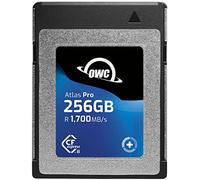 OWC Scheda di memoria CFexpress tipo B ad alte prestazioni Atlas Pro da 256 GB, grado professionale, fino a 1500 MB/s in scrittura, lettura 1700 MB/s, cattura fino a 6K video ad alto bitrate