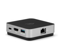 OWC USB-C Travel Dock E 6 ports 2x USB3.2 Gen1 / USB-C / GbE / SD / HDMI 2.0 - Gris Sidral