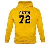 Owen 72 - Bambini Felpa/Maglione - Band Tour Mark Musica Gary Concerto Tt