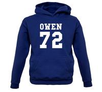 Owen 72 - Bambini Felpa/Maglione - Band Tour Mark Musica Gary Concerto Tt