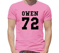 Owen 72 - Maglietta Uomo - Tour Della Band Mark Music Gary Concerto TT