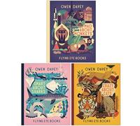 Owen Davey Animal Series 3 Books Collection Set (Mad About Monkeys, Smart About Sharks, Crazy About Cats)