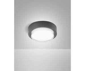 OWEN PLAFONIERA GRIGIO SCURO PER ESTERNO A LED 12W 3000K 1620LM IP65
