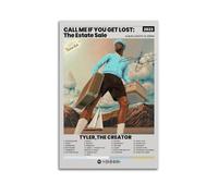 owengo Tyler The Creator-Call Me If You Get Lost The Estate Sale Poster Pop Music Stampa artistica da parete per estetica della stanza, 60 x 90 cm, senza cornice