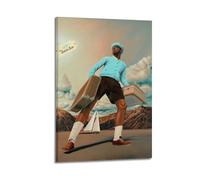 owengo Tyler, The Creator-Call Me If You Get Lost The Estate Sale Poster Stampa artistica da parete con musica pop per l'estetica della stanza, 60 x 90 cm, stile cornice