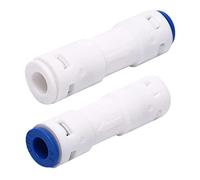 OWENRYIN Fast Connect - Valvola di ritegno usa e getta, in plastica, compatibile con ad osmosi inversa, acqua pulita, 2 pezzi, 1/4
