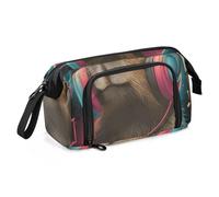 OWFKAY Astuccio portapenne di grande capacità, per scuola, università, ufficio, per adolescenti, ragazze, adulti, studenti, ascolto di musica Capybara, Ascoltare Musica Capybara, Taglia unica, Beauty