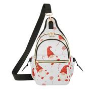 OWFKAY Borsa a tracolla con gnomi e elfi, per donne e uomini, antifurto, da viaggio, escursionismo